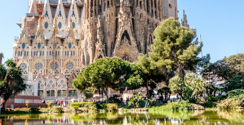Sagrada Familia - Catholic church in Barcelona, Catalonia